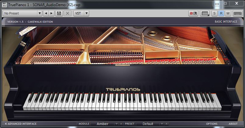 Piano virtual do Sonar