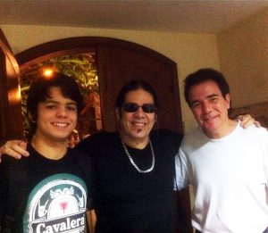 Filipe Pascual, Pepeu Gomes e Luciano Alves - ensaio no CTMLA, 2012, RJ